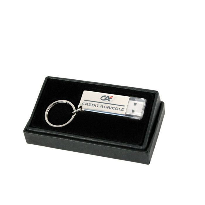 cle-usb-metal-luxe-email-credit-agricole-boite-cadeau